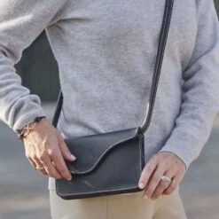 Oughton Paddock Convertible Belt Bag - Classic Black -Riding Apparel Store 603715 800 800