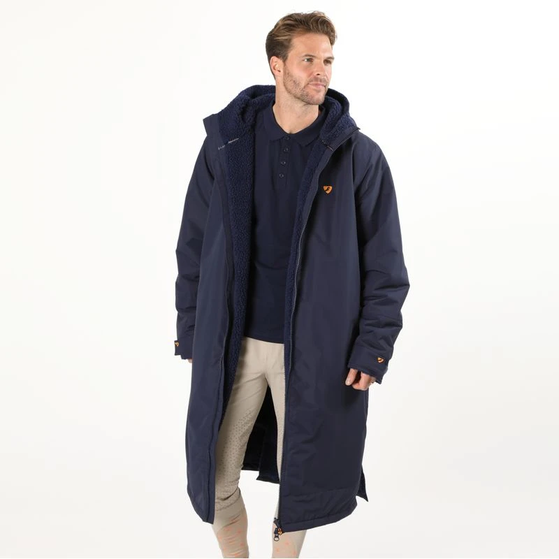 Shires Aubrion Core All Weather Robe - Navy 5 Shires Aubrion Core All Weather Robe - Navy - Image 3