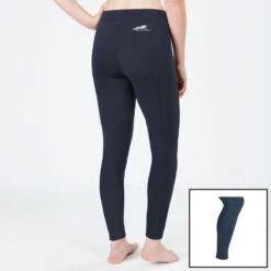 Irideon Women's WindPro Knee Patch Breeches W/Sock - Navy