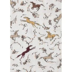 EQL Women's Horizon Rolled Cuff Shirt - Soft White Spring Fever -Riding Apparel Store 644751 800 800