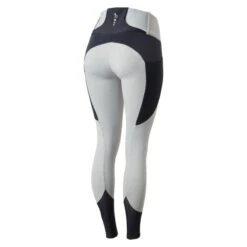 Horze Women's Ebba Summer Tec Full Seat Breeches - Harbour Mist