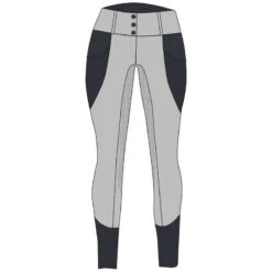 Horze Women's Ebba Summer Tec Full Seat Breeches - Harbour Mist -Riding Apparel Store 649553 800 800