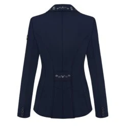 Fair Play Women's Alissa Fleur Dressage Short Tail Coat - Navy -Riding Apparel Store 655174 800 800