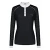 Fair Play Women's Anita Long Sleeve Competition Shirt - Black -Riding Apparel Store 655426 800 800