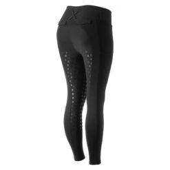 Equinavia Women's Inga Fusion Full Grip Tights - Black -Riding Apparel Store 670196 800 800