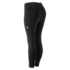 Equinavia Women's Inga Fusion Full Grip Tights - Black -Riding Apparel Store 670197 800 800