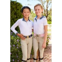 RJ Classics Kids' Maddie Jr 37.5 Show Shirt - White/Popsicles -Riding Apparel Store 673181 800 800