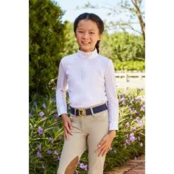 RJ Classics Kids' Maddie Jr 37.5 Show Shirt - White/Popsicles -Riding Apparel Store 673182 800 800