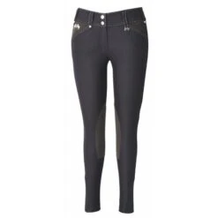 Equine Couture Women's Blakely Knee Patch Breeches - Black