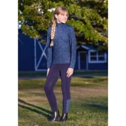 Kerrits Kids' Thermo Tech Printed Tights - Ink/Ink Snaffle 11 Kerrits Kids' Thermo Tech Printed Tights - Ink/Ink Snaffle -Riding Apparel Store 683429 800 800