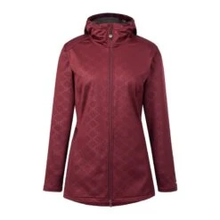 Kerrits Women's Lucky Bits Softshell Riding Jacket - Sangria