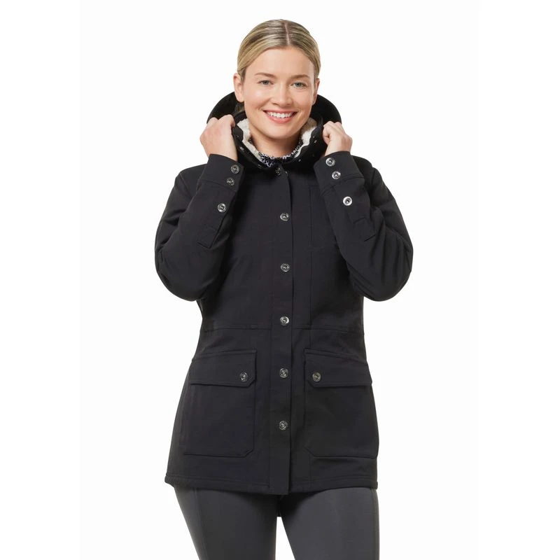 Kerrits Women's Winter Workhorse Barn Jacket - Black 5 Kerrits Women's Winter Workhorse Barn Jacket - Black - Image 3
