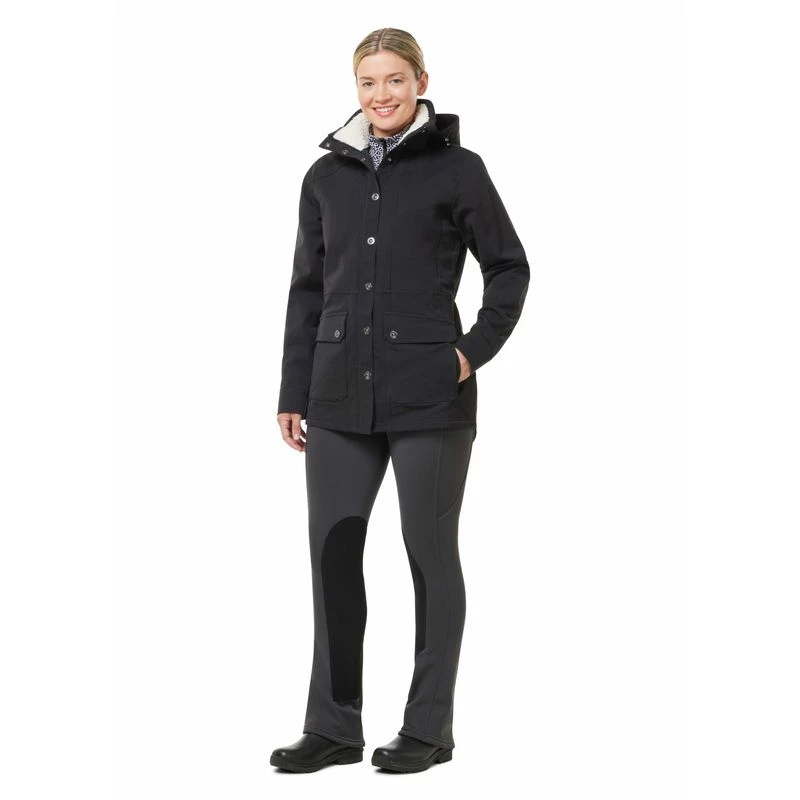 Kerrits Women's Winter Workhorse Barn Jacket - Black 7 Kerrits Women's Winter Workhorse Barn Jacket - Black - Image 5