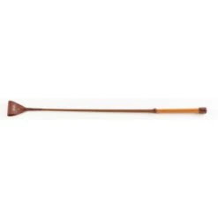 County Julee Leather Handle Jump Bat - Brown
