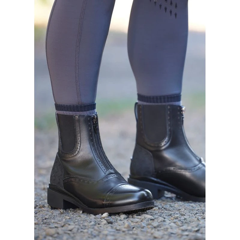 Kerrits Women's Essence Waterproof Paddock Boots - Black 9 Kerrits Women's Essence Waterproof Paddock Boots - Black - Image 7