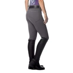 Kerrits Women's Arena K-Pro Knee Patch Breeches - Peppercorn -Riding Apparel Store 699069 800 800