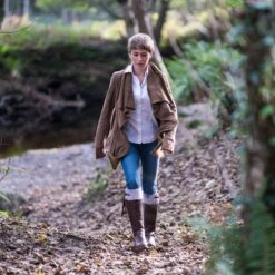 Tredstep Women's Shannon Fur H2O Country Boot - Mahogany -Riding Apparel Store 703326 800 800