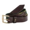 Tredstep Flex Belt - Havana Brown/Hunter Green -Riding Apparel Store 705692 800 800